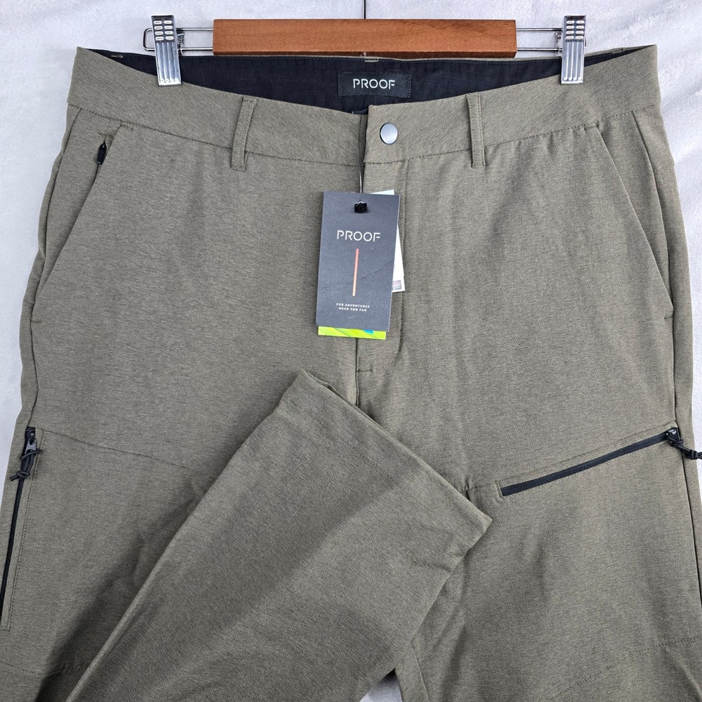 PROOF Schoeller tech pants Men 34 Outdoor Hiking Pants Water Repellent Huckberry